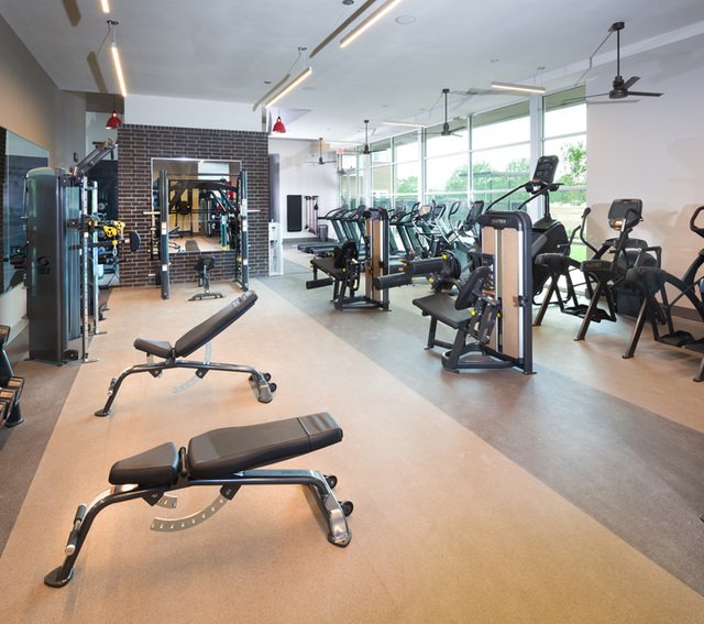 Fitness Center with Upgraded Equipment