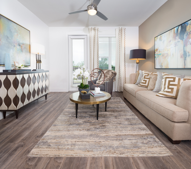 Spacious Efficiency, One, and Two Bedroom Floorplans